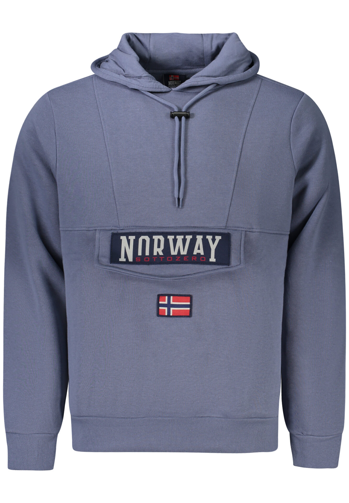 NORWAY 1963 MEN'S BLUE ZIP-UP SWEATSHIRT