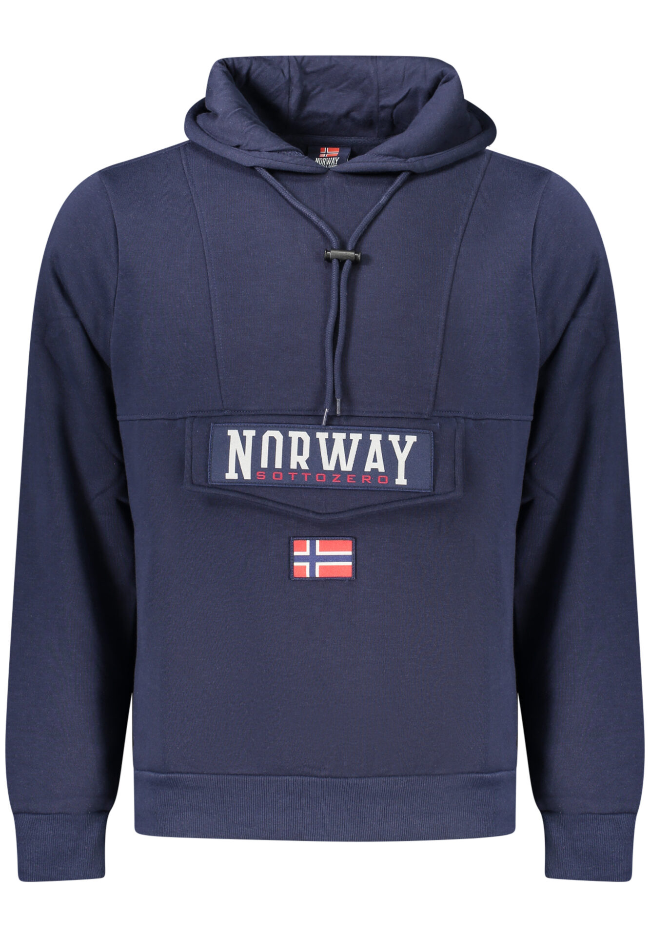 NORWAY 1963 MEN'S BLUE ZIP-UP SWEATSHIRT