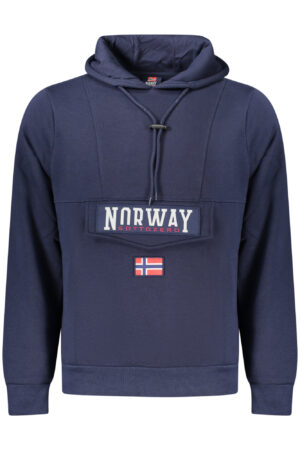 NORWAY 1963 vyriškas užsegamas džemperis, mėlynas