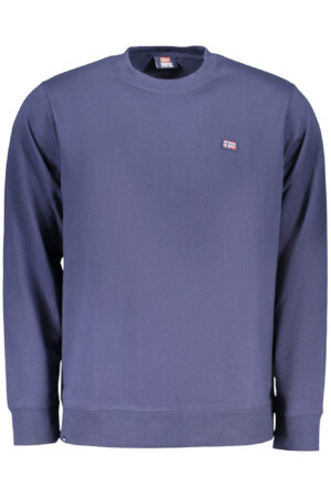 NORWAY 1963 MEN'S BLUE ZIP-UP SWEATSHIRT