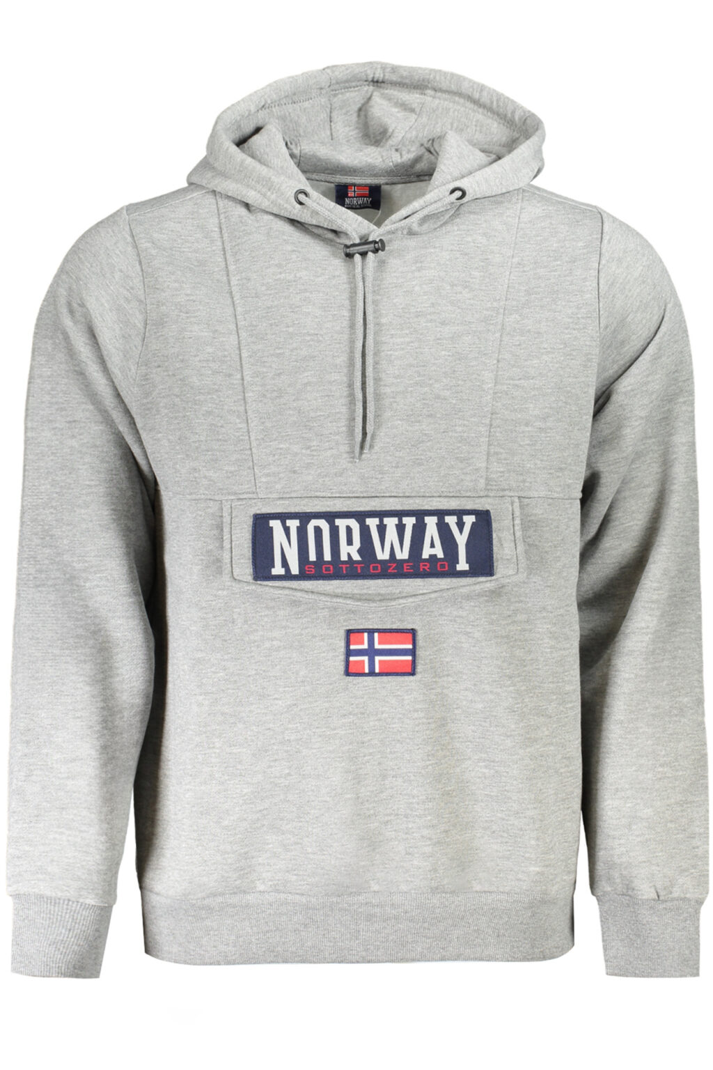NORWAY 1963 pilkas vyriškas džemperis su užtrauktuku