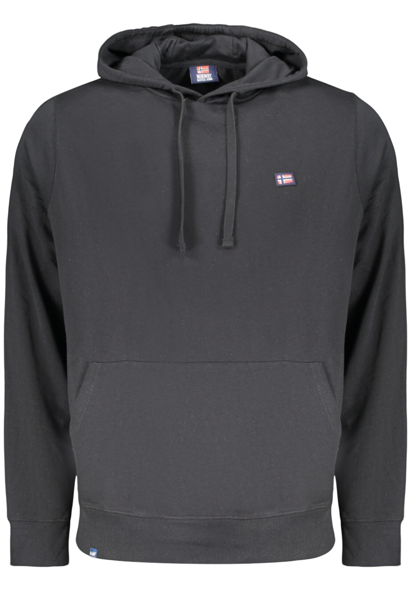 NORWAY 1963 MEN'S BLACK ZIP-UP SWEATSHIRT