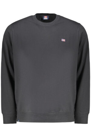 NORWAY 1963 MEN'S BLACK ZIP-UP SWEATSHIRT
