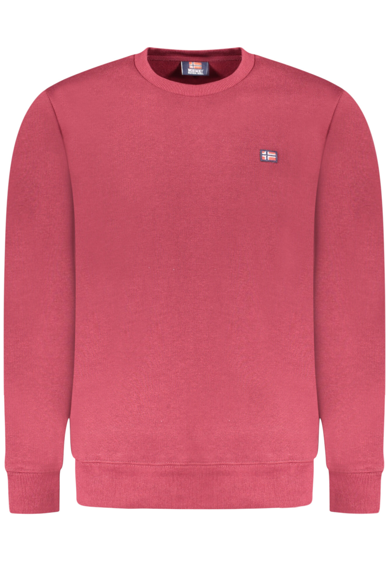 NORWAY 1963 MEN'S RED ZIP-UP SWEATSHIRT