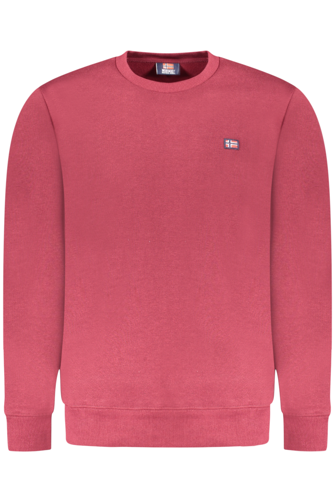 NORWAY 1963 MEN'S RED ZIP-UP SWEATSHIRT NORWAY 1963 MEN'S RED ZIP-UP SWEATSHIRT