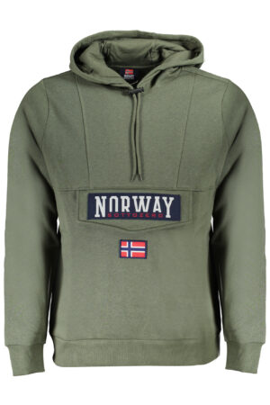 NORWAY 1963 MEN'S ZIP-UP SWEATSHIRT GREEN
