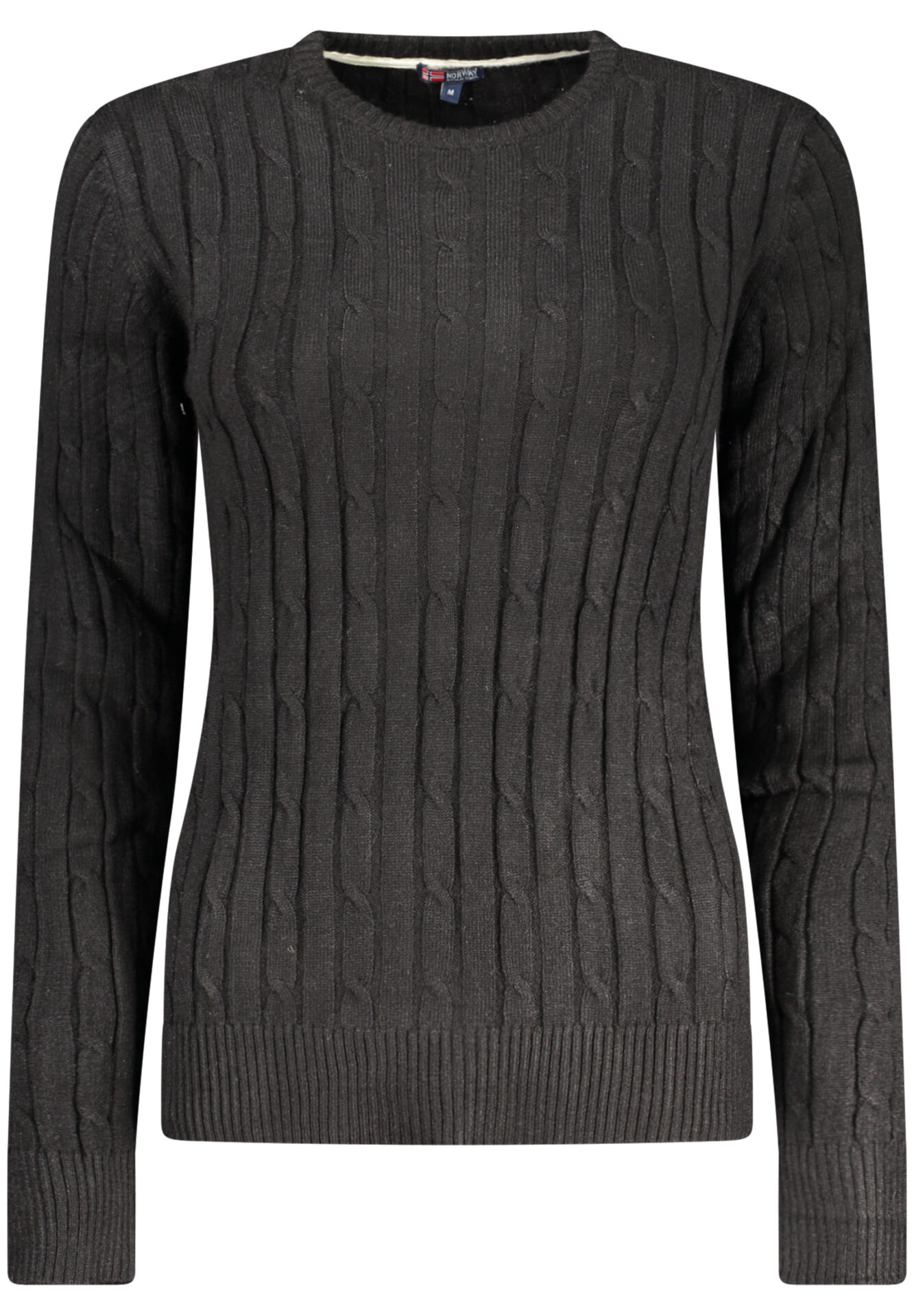 NORWAY 1963 WOMEN'S BLACK SWEATER