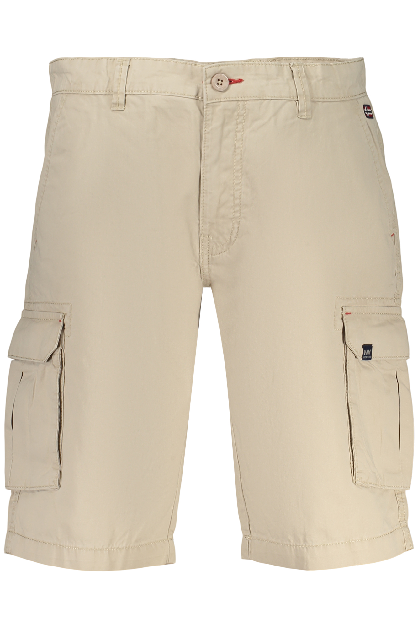 NORWAY 1963 MEN'S BEIGE BERMUDA SHORTS NORWAY 1963 MEN'S BEIGE BERMUDA SHORTS