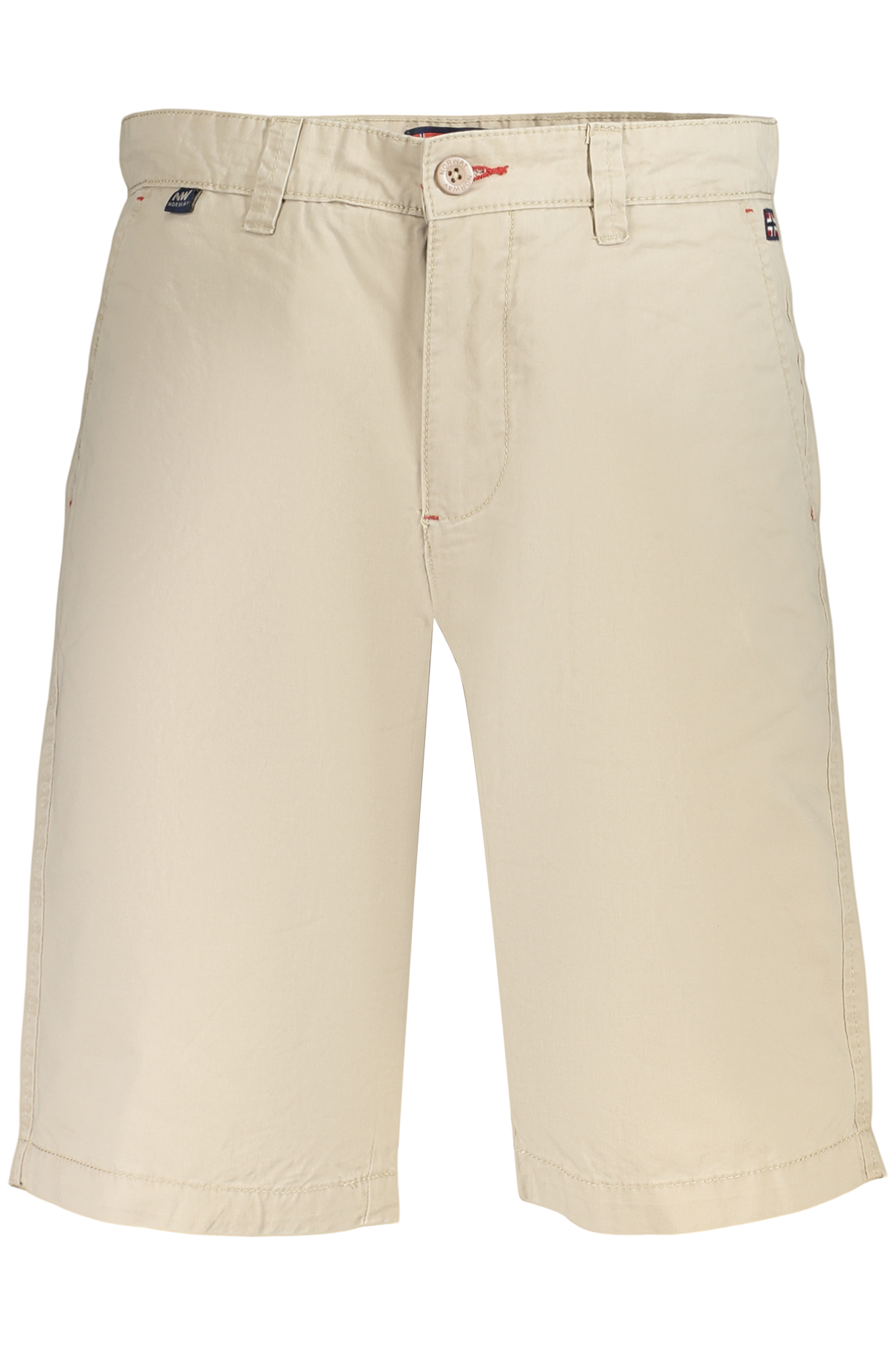 NORWAY 1963 MEN'S BEIGE BERMUDA SHORTS NORWAY 1963 MEN'S BEIGE BERMUDA SHORTS