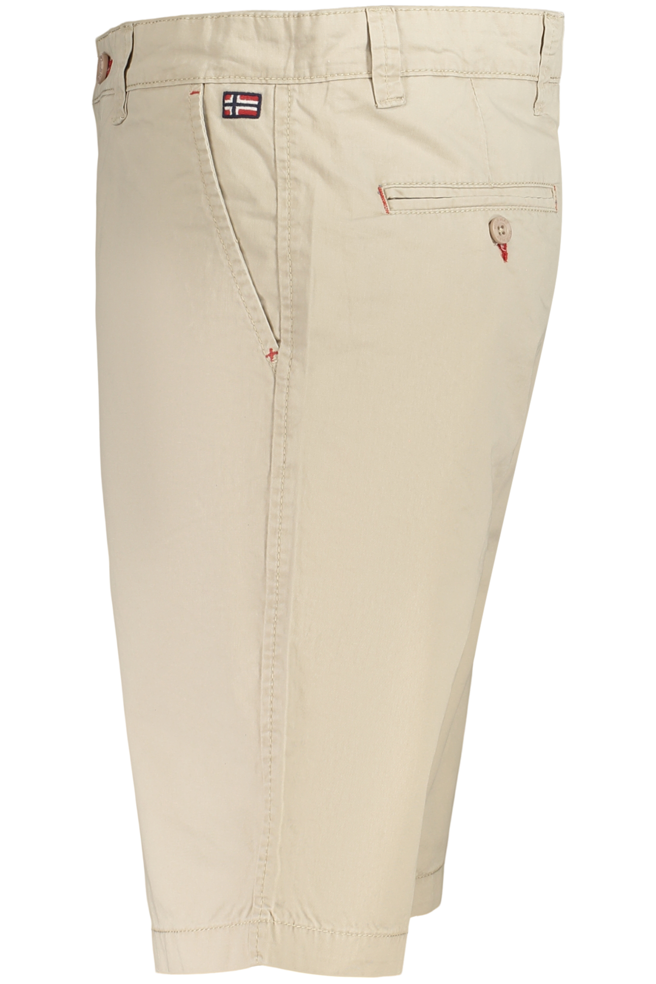 NORWAY 1963 MEN'S BEIGE BERMUDA SHORTS NORWAY 1963 MEN'S BEIGE BERMUDA SHORTS - Image 3