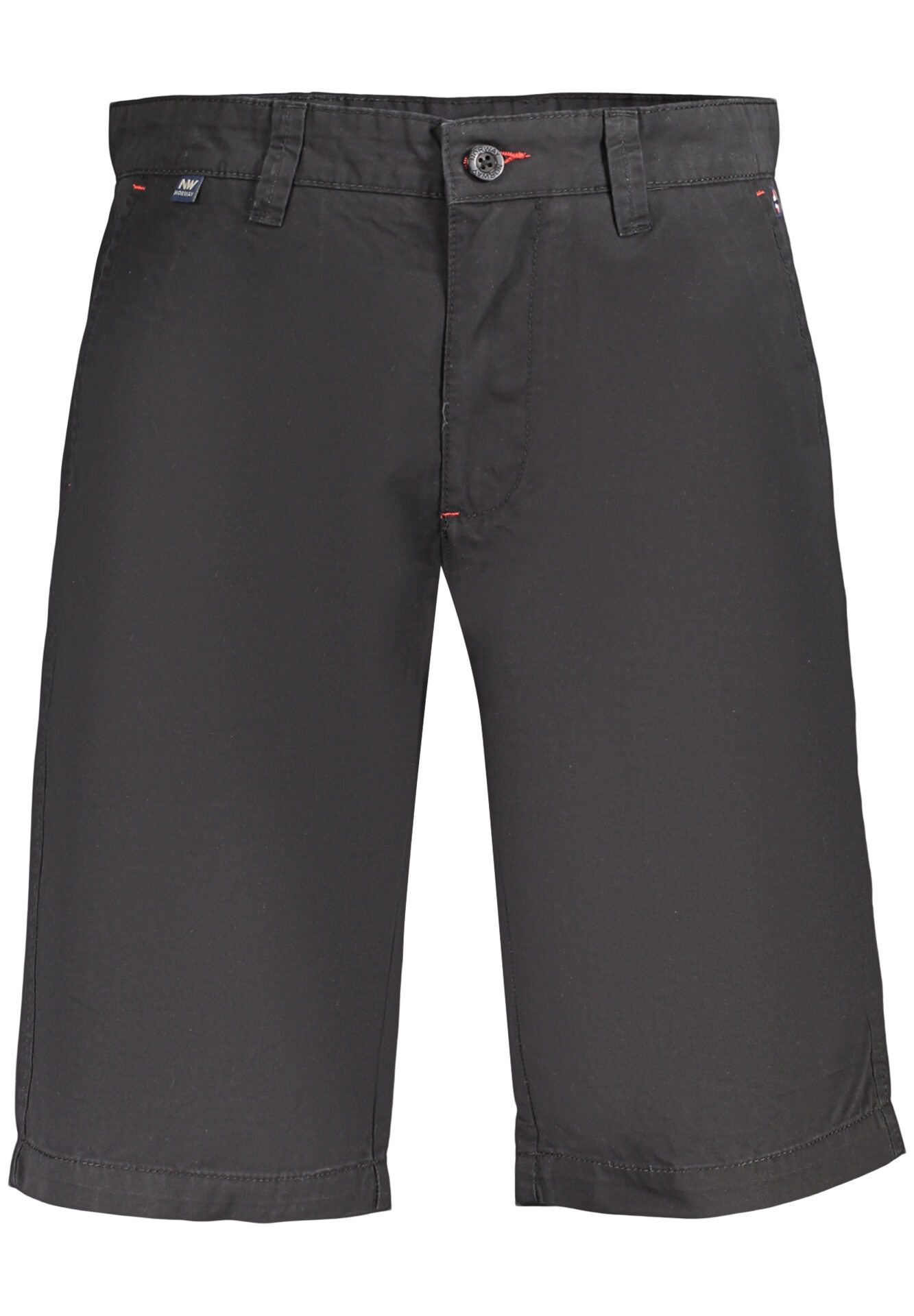NORWAY 1963 MEN'S BLACK BERMUDA SHORTS