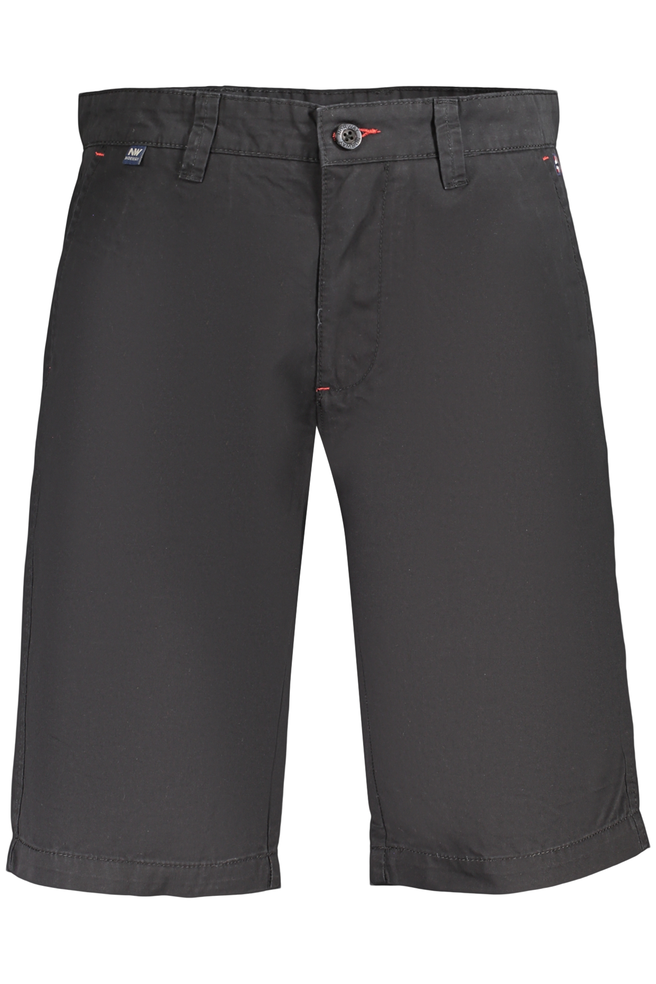 NORWAY 1963 MEN'S BLACK BERMUDA SHORTS NORWAY 1963 MEN'S BLACK BERMUDA SHORTS