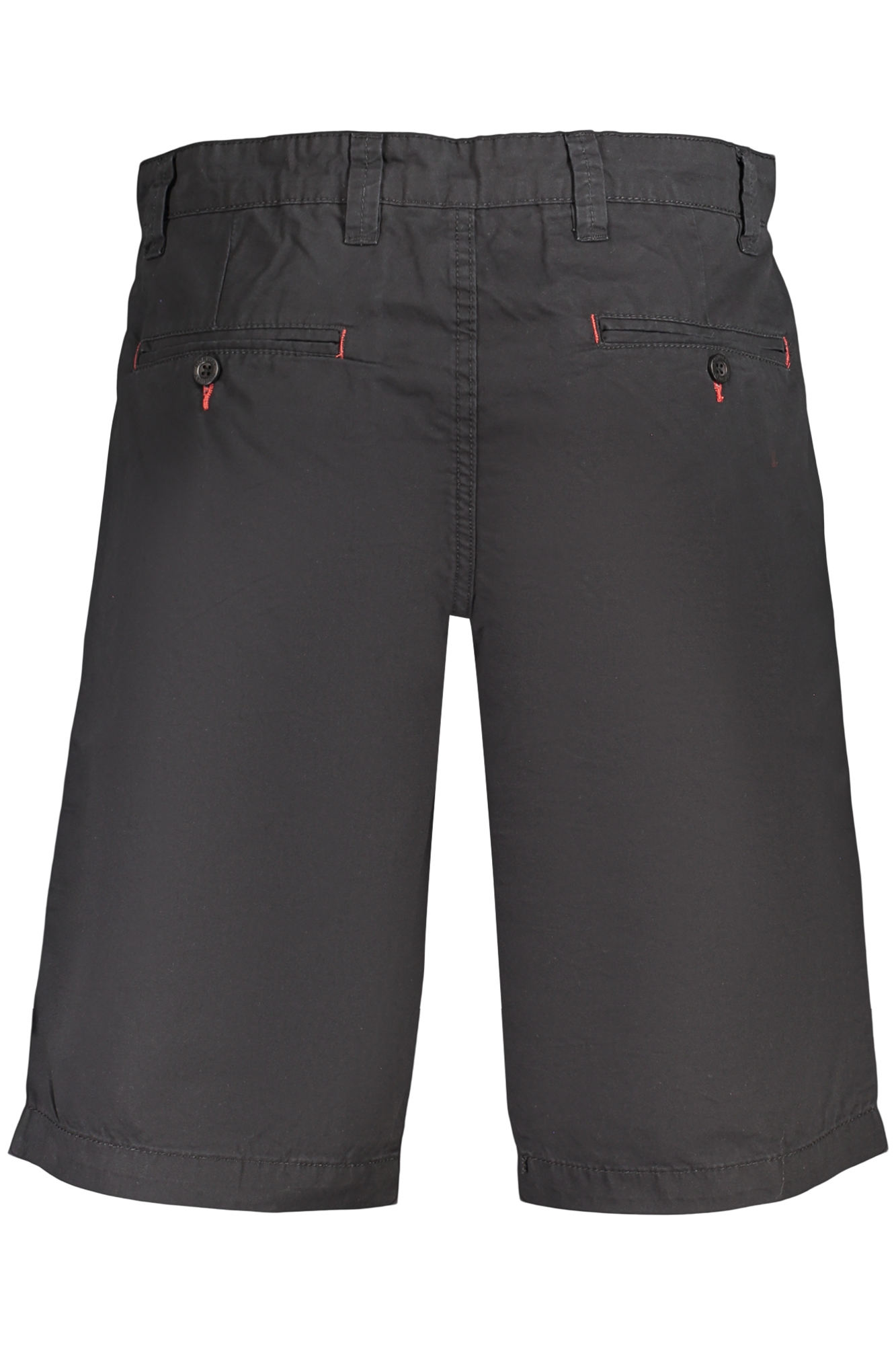 NORWAY 1963 MEN'S BLACK BERMUDA SHORTS NORWAY 1963 MEN'S BLACK BERMUDA SHORTS - Image 2