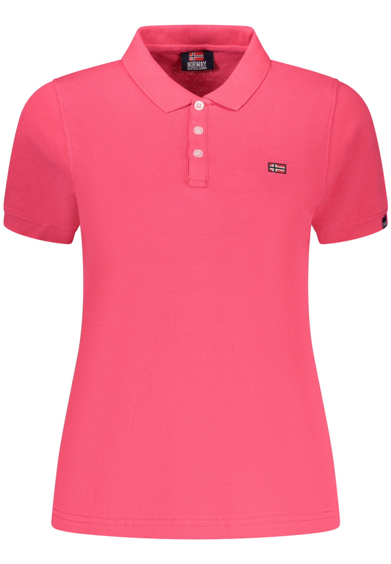 NORWAY 1963 WOMEN'S PINK SHORT-SLEEVE POLO SHIRT