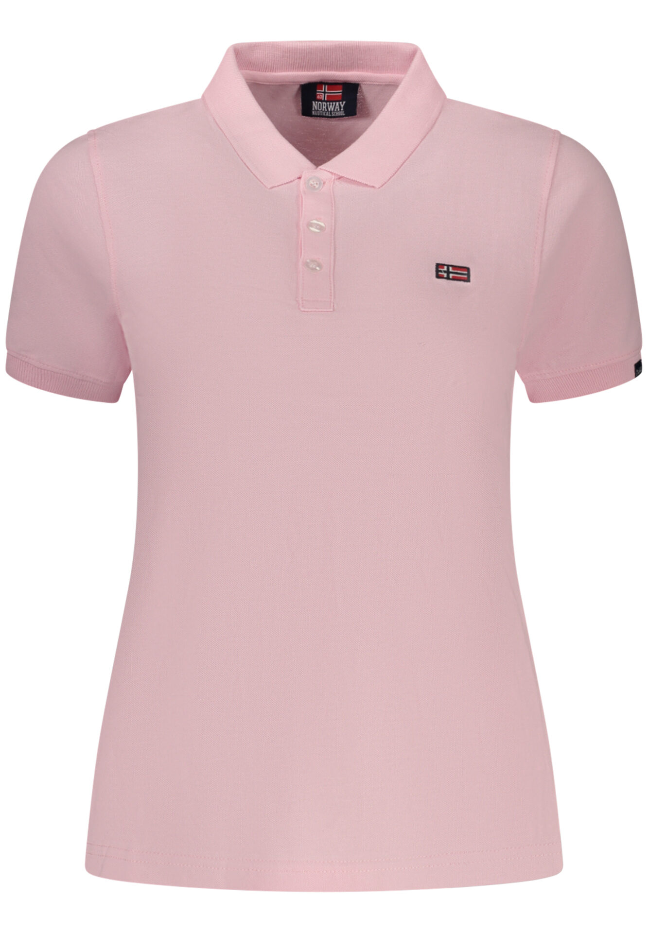 NORWAY 1963 WOMEN'S PINK SHORT-SLEEVE POLO SHIRT