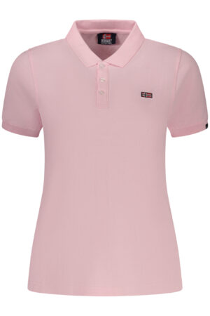 NORWAY 1963 WOMEN'S PINK SHORT-SLEEVE POLO SHIRT