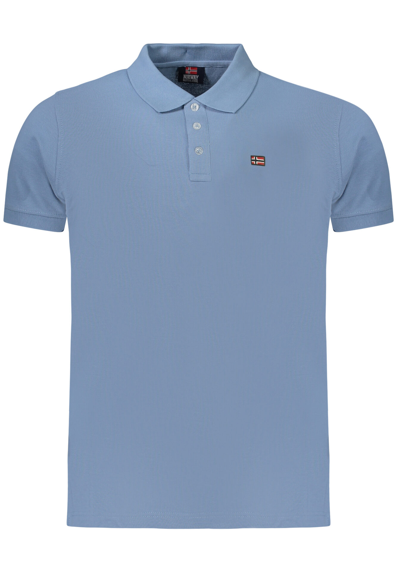 NORWAY 1963 MEN'S SHORT-SLEEVED POLO SHIRT, BLUE