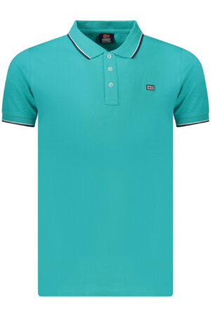 NORWAY 1963 MEN'S SHORT-SLEEVED POLO SHIRT, BLUE