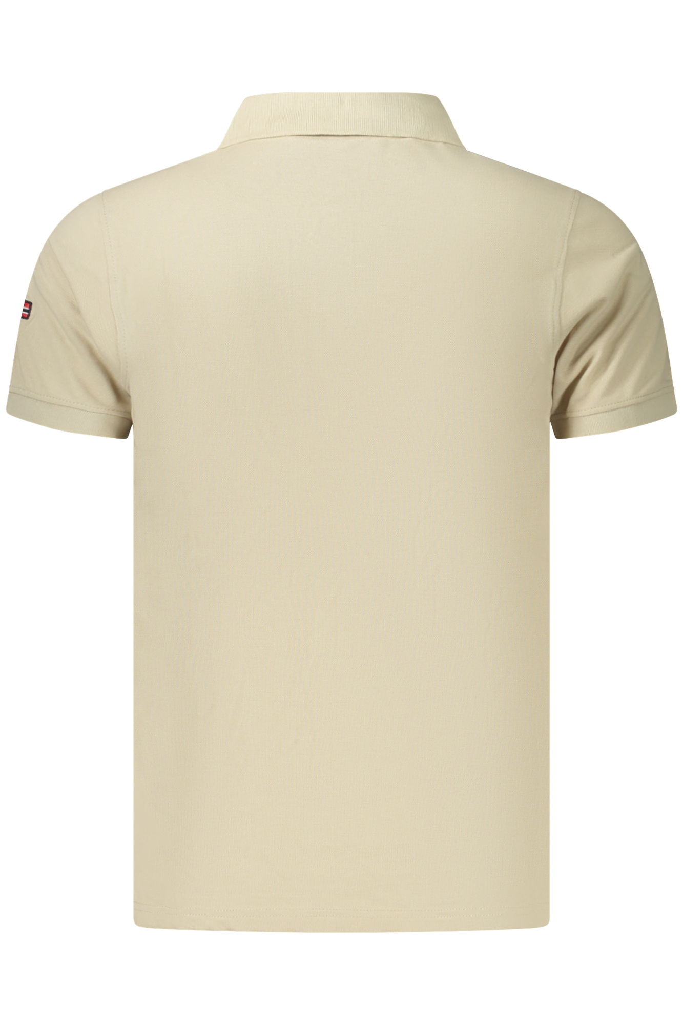NORWAY 1963 MEN'S SHORT-SLEEVE POLO SHIRT, BEIGE NORWAY 1963 MEN'S SHORT-SLEEVE POLO SHIRT, BEIGE - Image 2