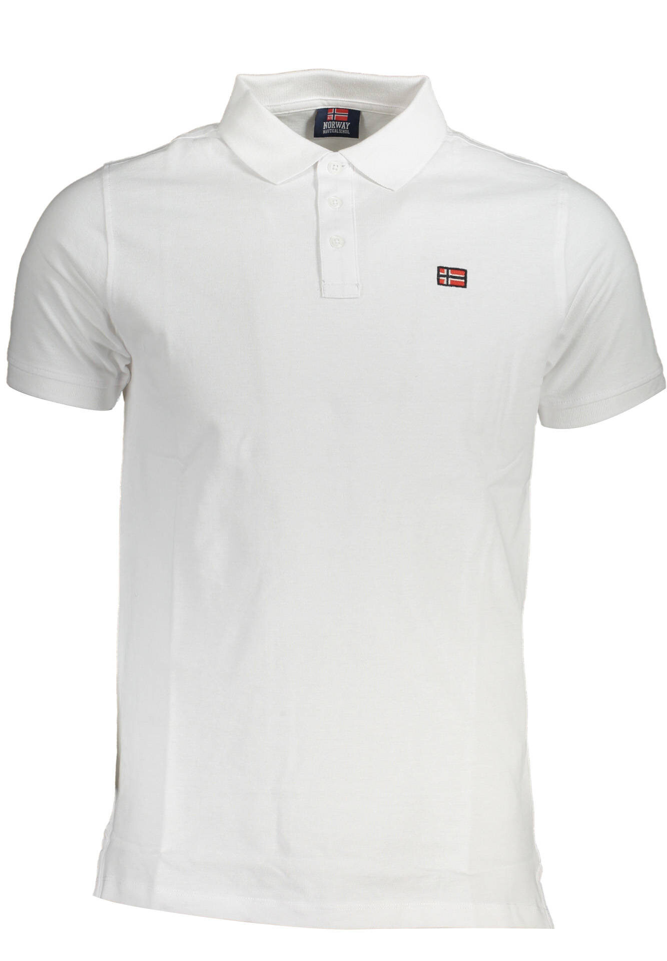 NORWAY 1963 MEN'S SHORT SLEEVE POLO WHITE