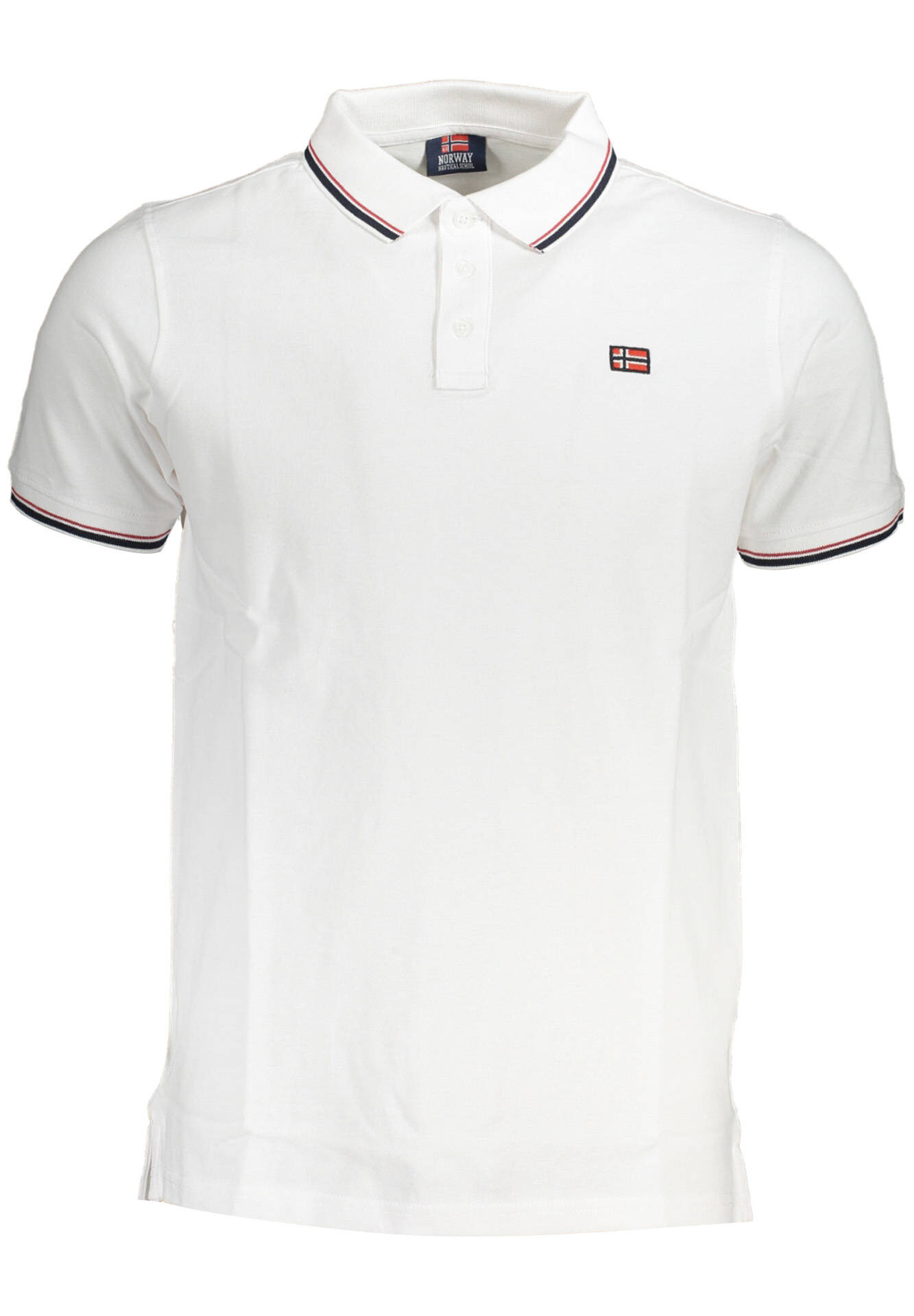NORWAY 1963 MEN'S SHORT SLEEVE POLO WHITE