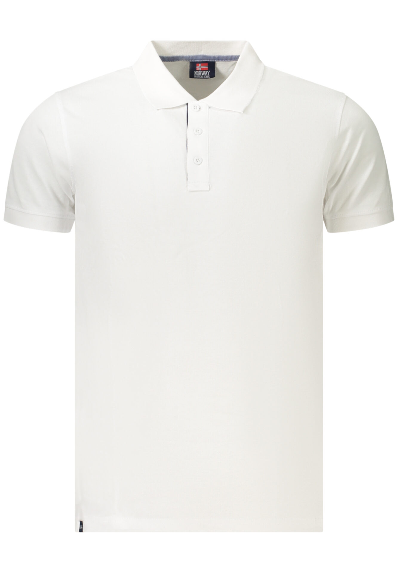 NORWAY 1963 MEN'S SHORT-SLEEVED POLO SHIRT WHITE