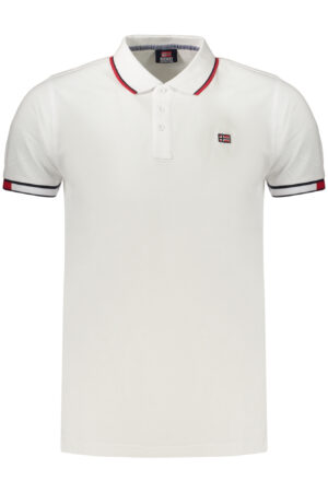 NORWAY 1963 MEN'S SHORT-SLEEVED POLO SHIRT WHITE