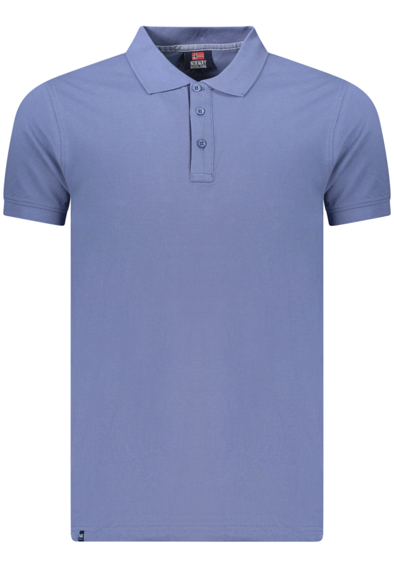 NORWAY 1963 MEN'S SHORT-SLEEVED POLO SHIRT, BLUE