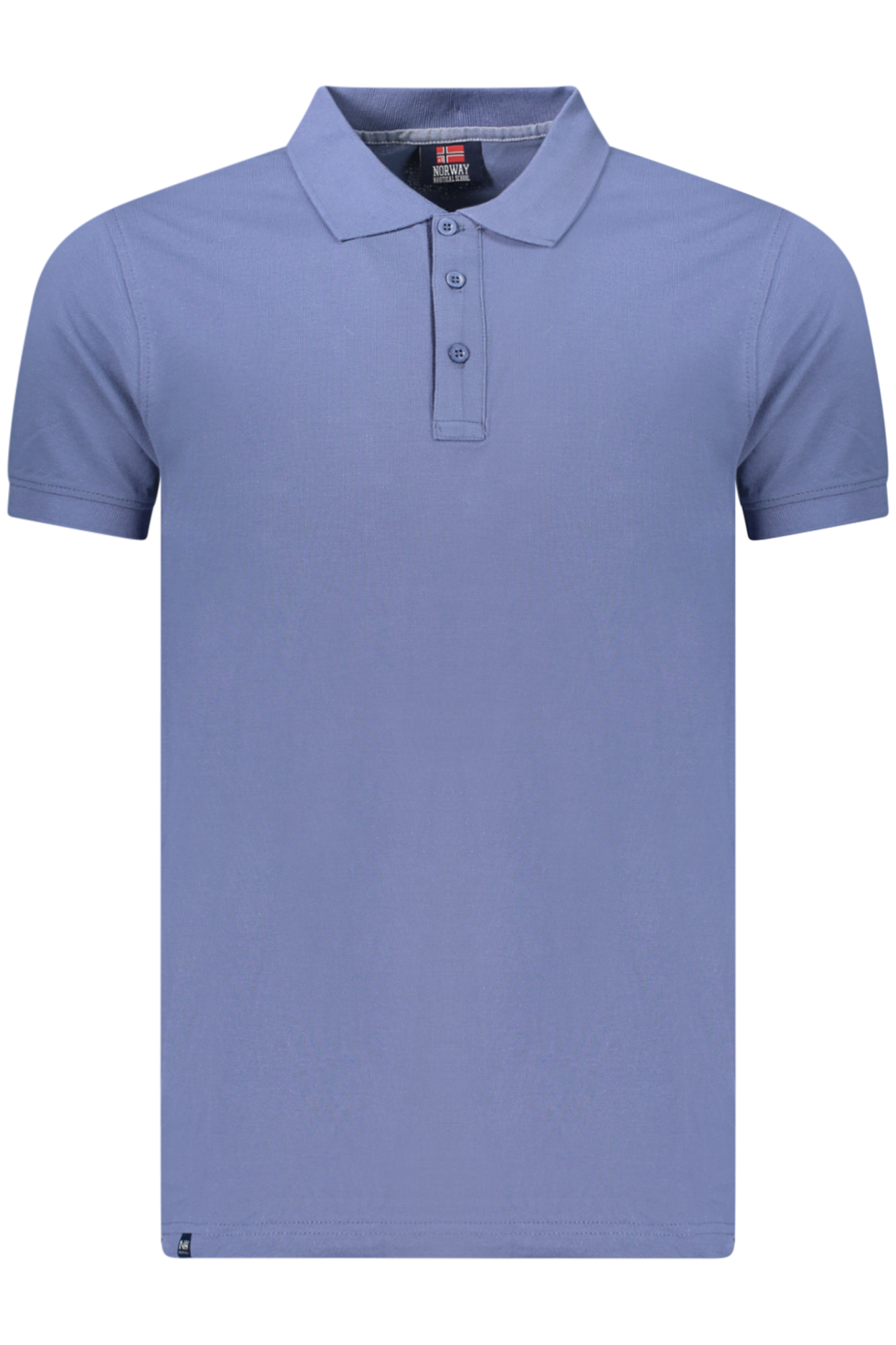 NORWAY 1963 MEN'S SHORT-SLEEVED POLO SHIRT, BLUE NORWAY 1963 MEN'S SHORT-SLEEVED POLO SHIRT, BLUE
