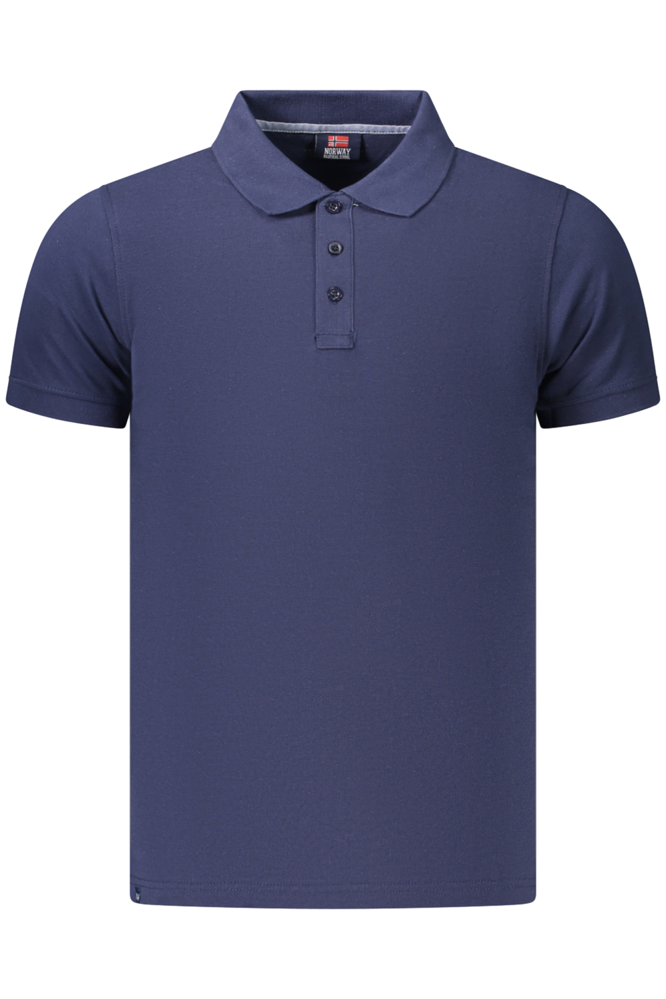 NORWAY 1963 MEN'S SHORT-SLEEVED POLO SHIRT, BLUE NORWAY 1963 MEN'S SHORT-SLEEVED POLO SHIRT, BLUE