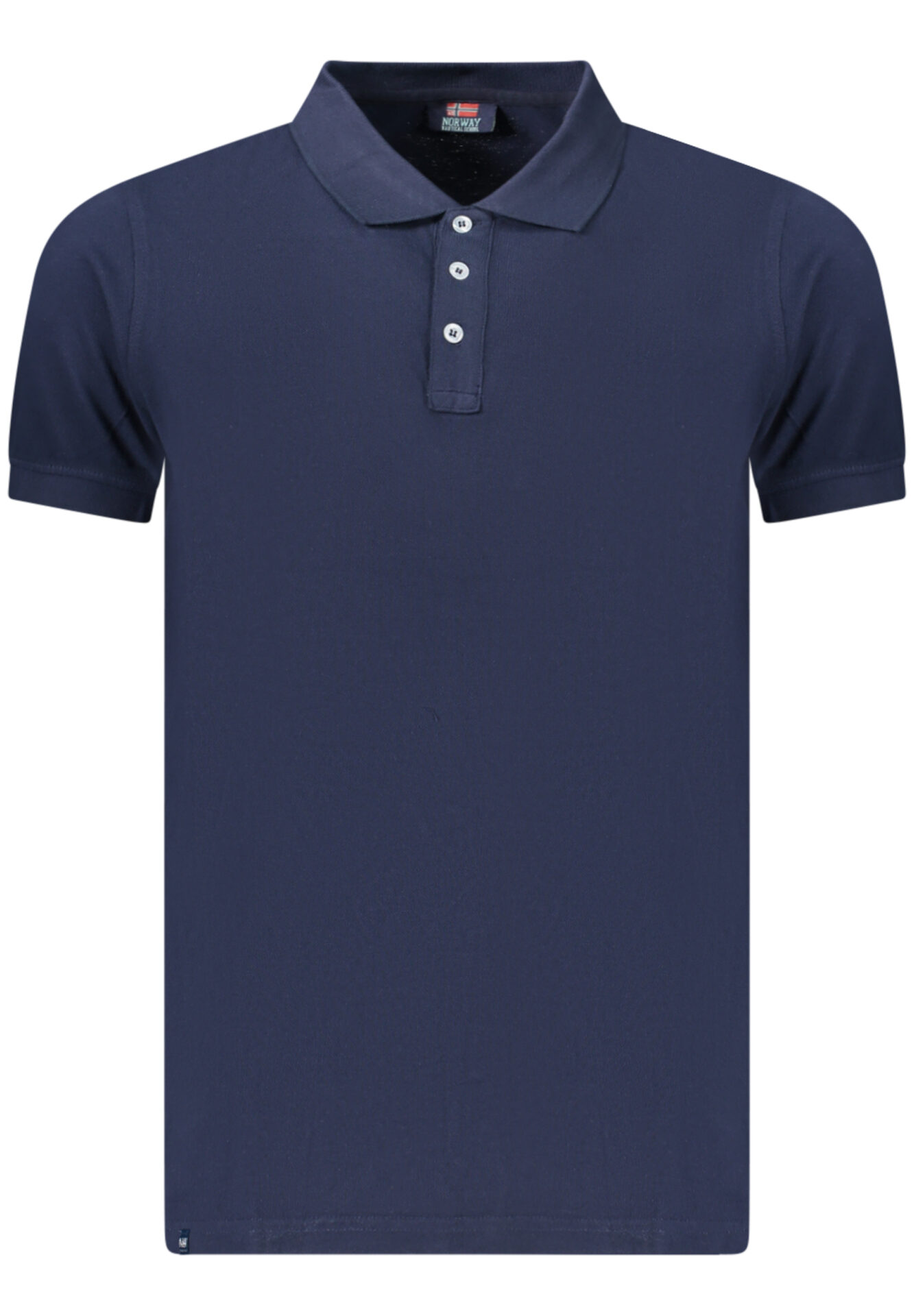 NORWAY 1963 MEN'S SHORT-SLEEVED POLO SHIRT, BLUE