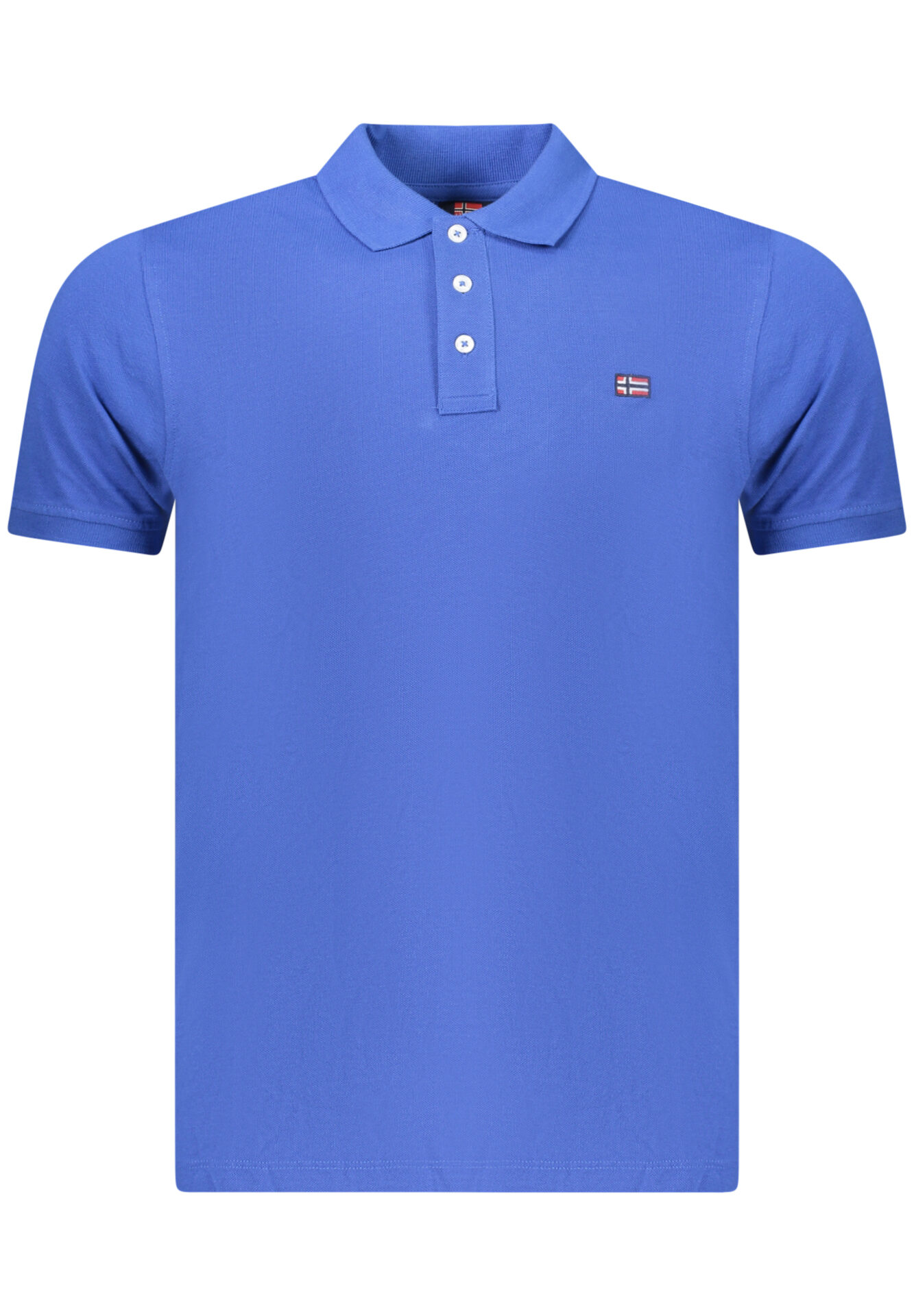 NORWAY 1963 MEN'S SHORT-SLEEVED POLO SHIRT, BLUE