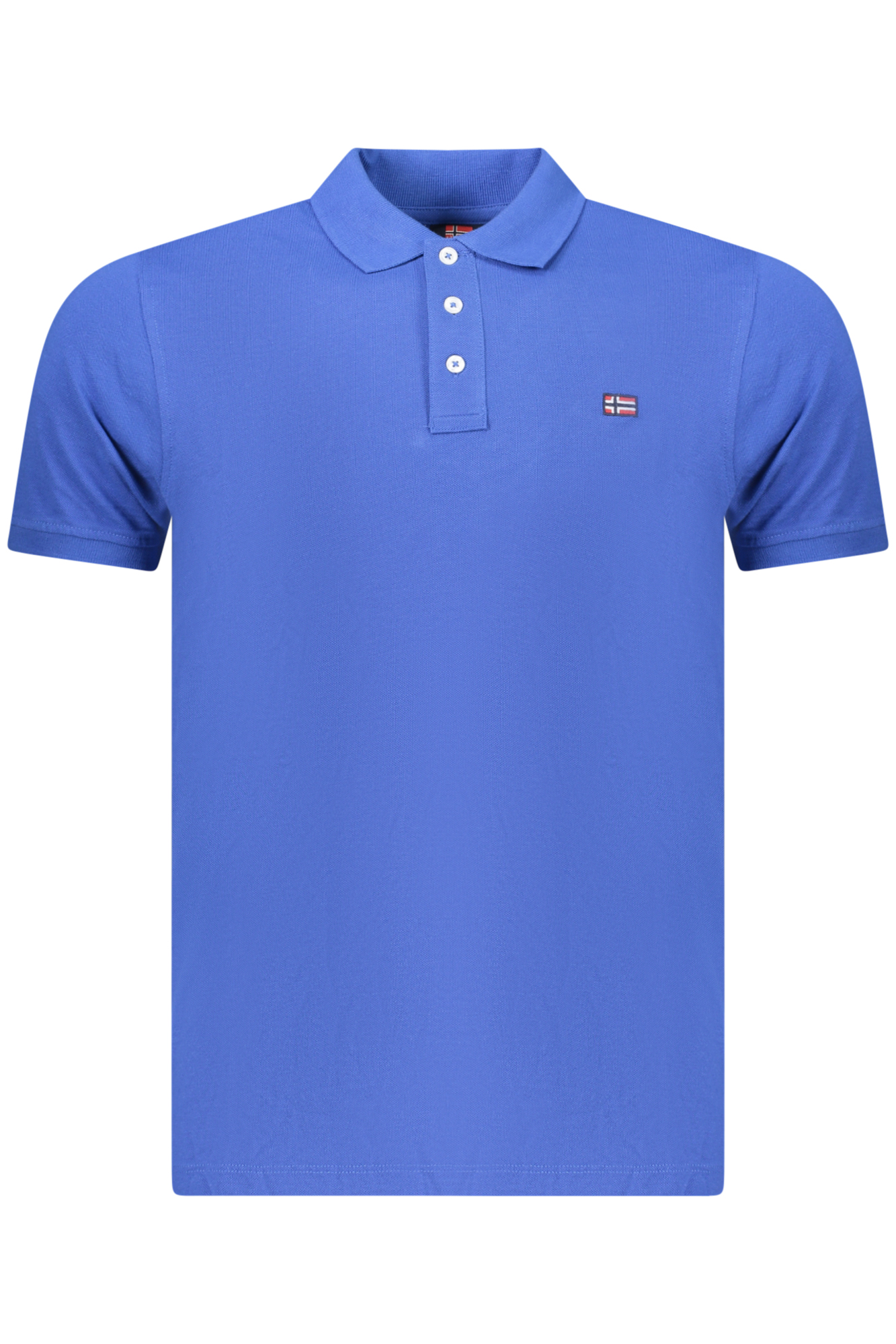 NORWAY 1963 MEN'S SHORT-SLEEVED POLO SHIRT, BLUE NORWAY 1963 MEN'S SHORT-SLEEVED POLO SHIRT, BLUE