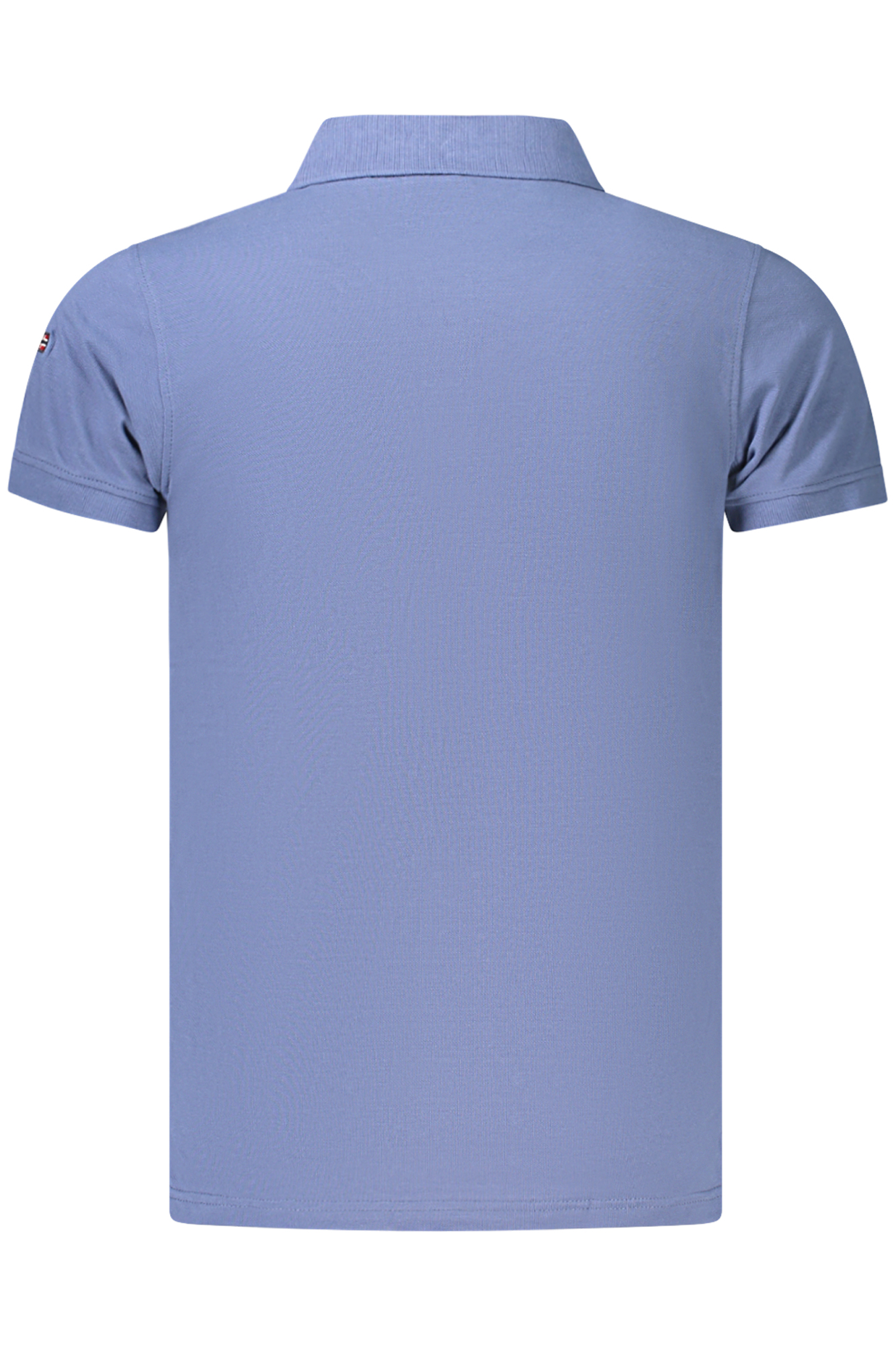 NORWAY 1963 MEN'S SHORT-SLEEVED POLO SHIRT, BLUE NORWAY 1963 MEN'S SHORT-SLEEVED POLO SHIRT, BLUE - Image 2