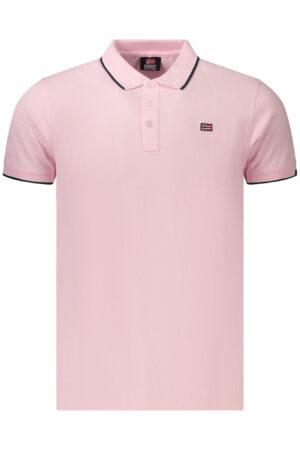 NORWAY 1963 MEN'S SHORT-SLEEVE POLO SHIRT, PINK
