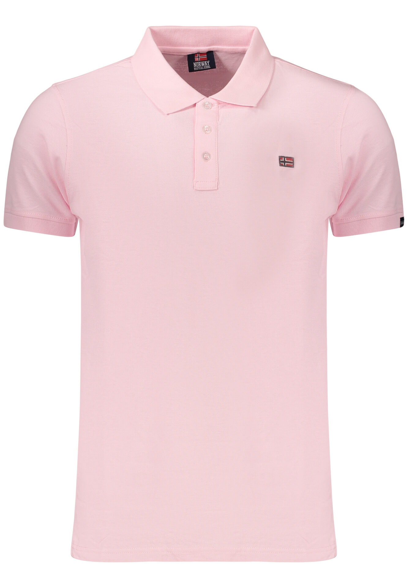 NORWAY 1963 MEN'S SHORT-SLEEVE POLO SHIRT, PINK