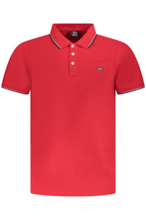 NORWAY 1963 MEN'S SHORT SLEEVE POLO SHIRT RED