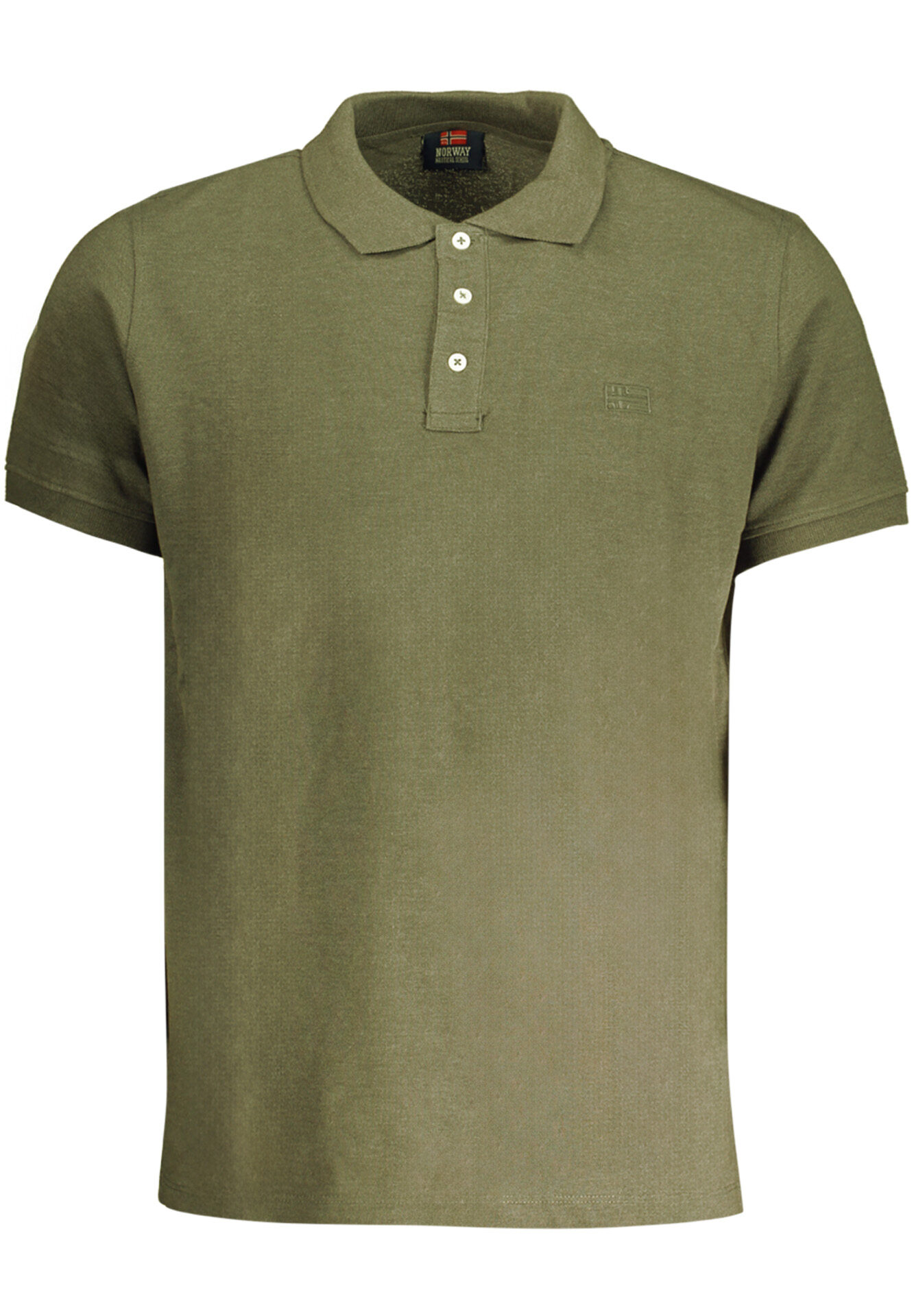 NORWAY 1963 GREEN MEN'S SHORT SLEEVED POLO SHIRT