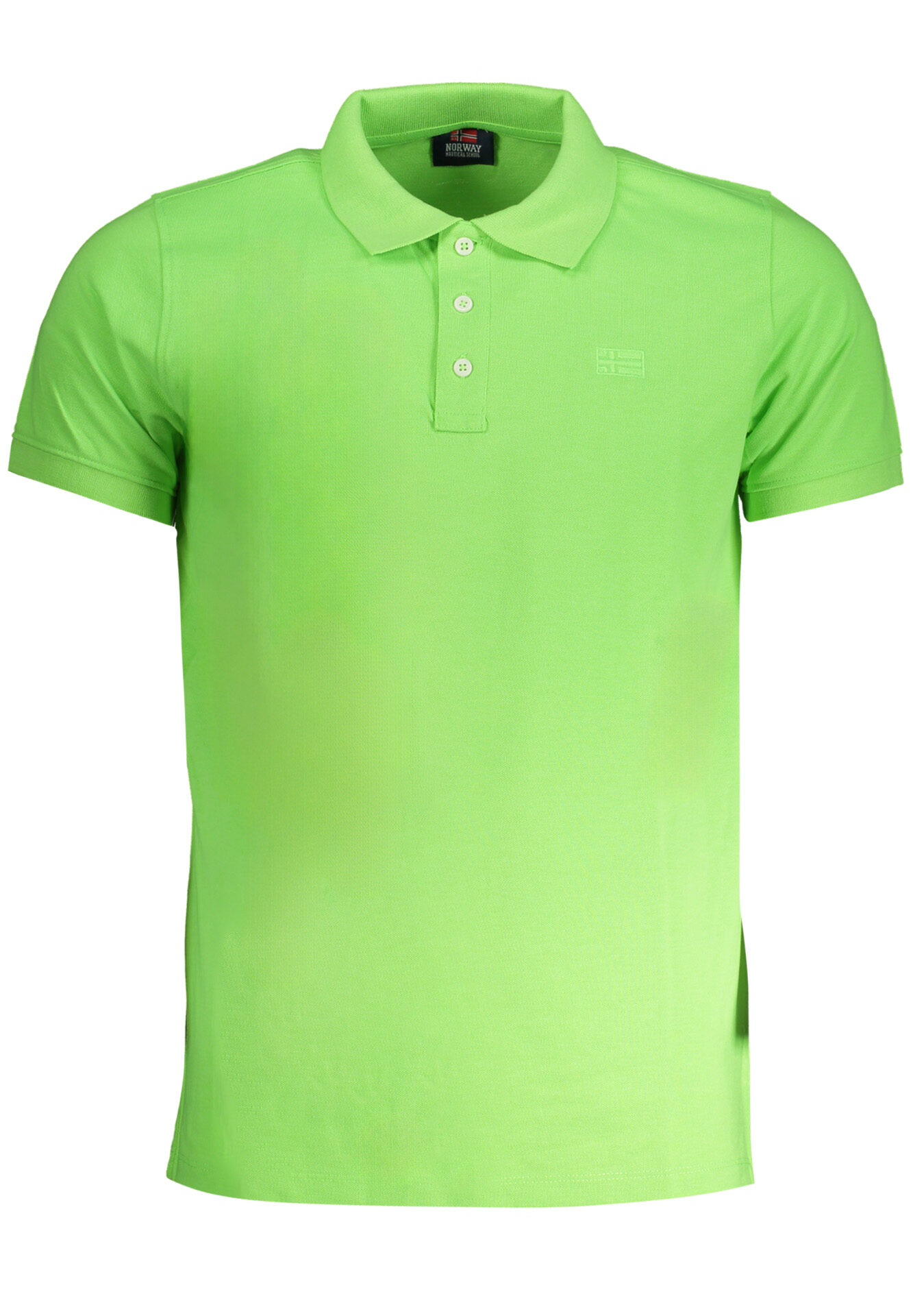 NORWAY 1963 GREEN MEN'S SHORT SLEEVED POLO SHIRT