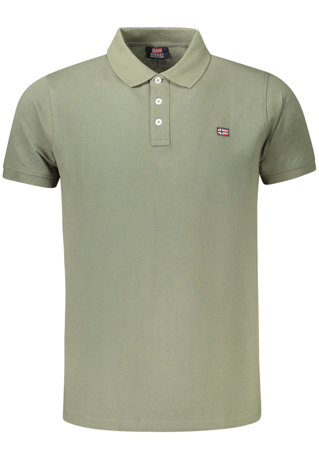 NORWAY 1963 MEN'S SHORT SLEEVE POLO GREEN