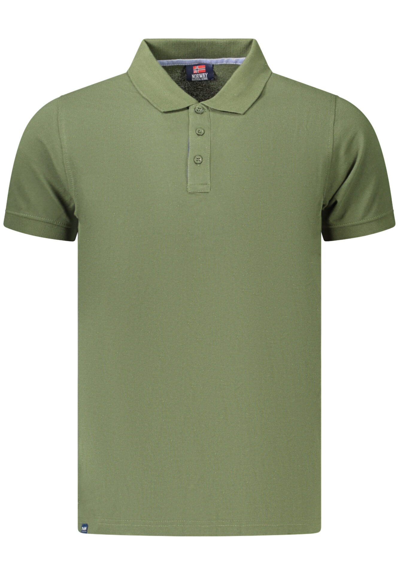 NORWAY 1963 MEN'S SHORT-SLEEVED POLO SHIRT, GREEN
