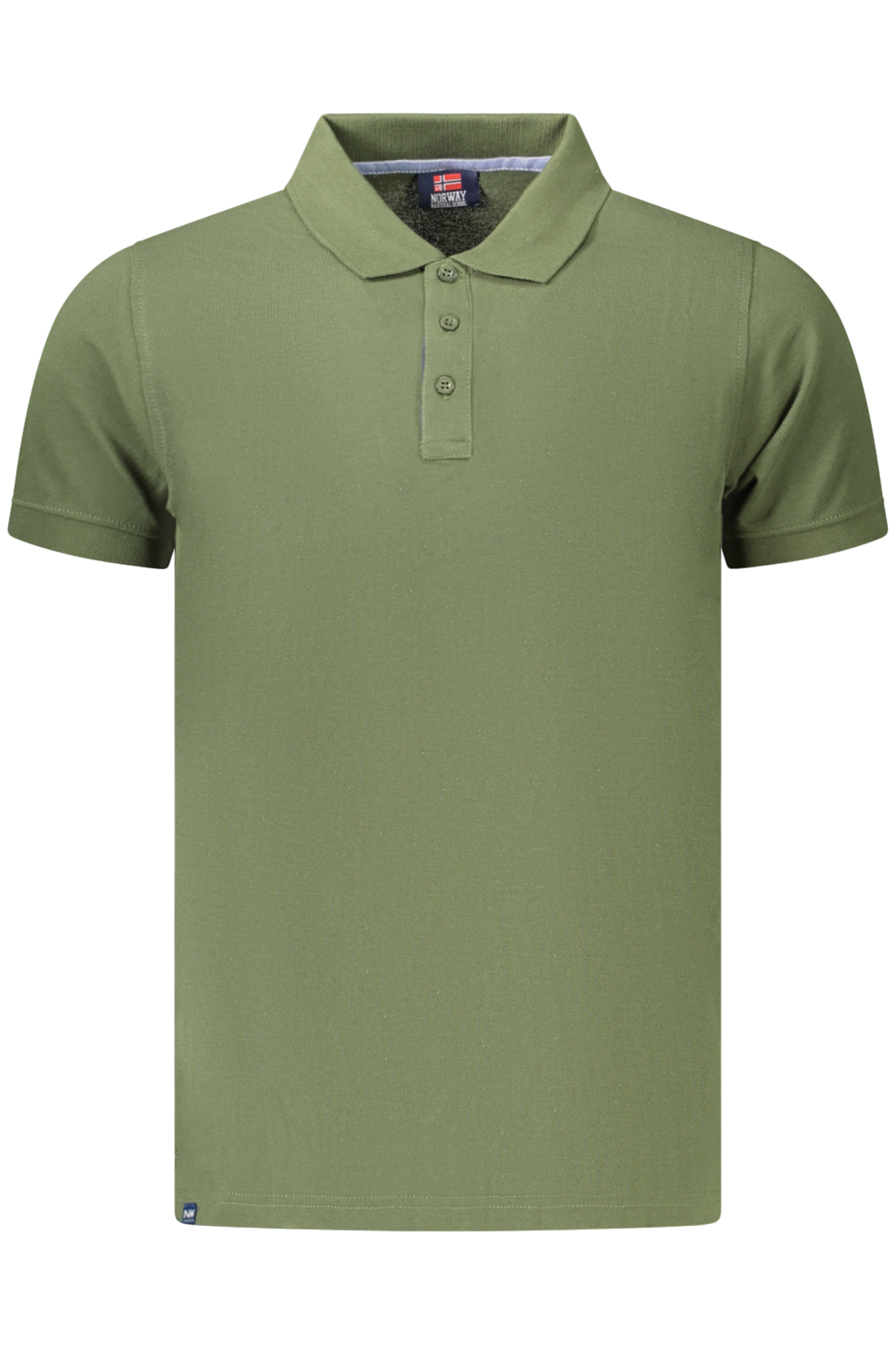NORWAY 1963 MEN'S SHORT-SLEEVED POLO SHIRT, GREEN NORWAY 1963 MEN'S SHORT-SLEEVED POLO SHIRT, GREEN