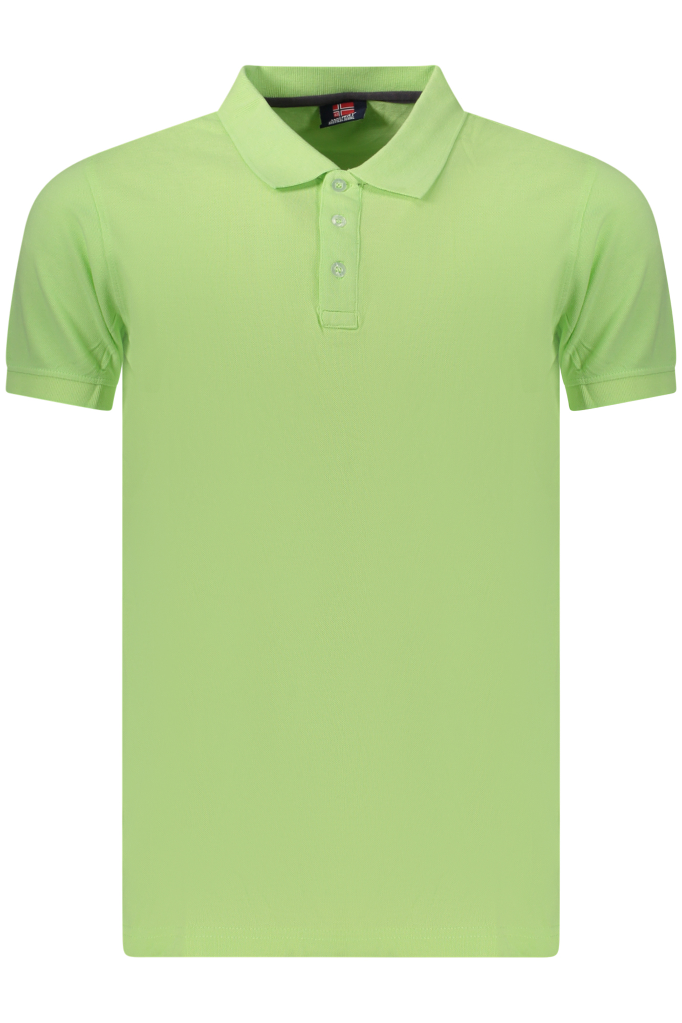 NORWAY 1963 MEN'S SHORT-SLEEVED POLO SHIRT, GREEN NORWAY 1963 MEN'S SHORT-SLEEVED POLO SHIRT, GREEN