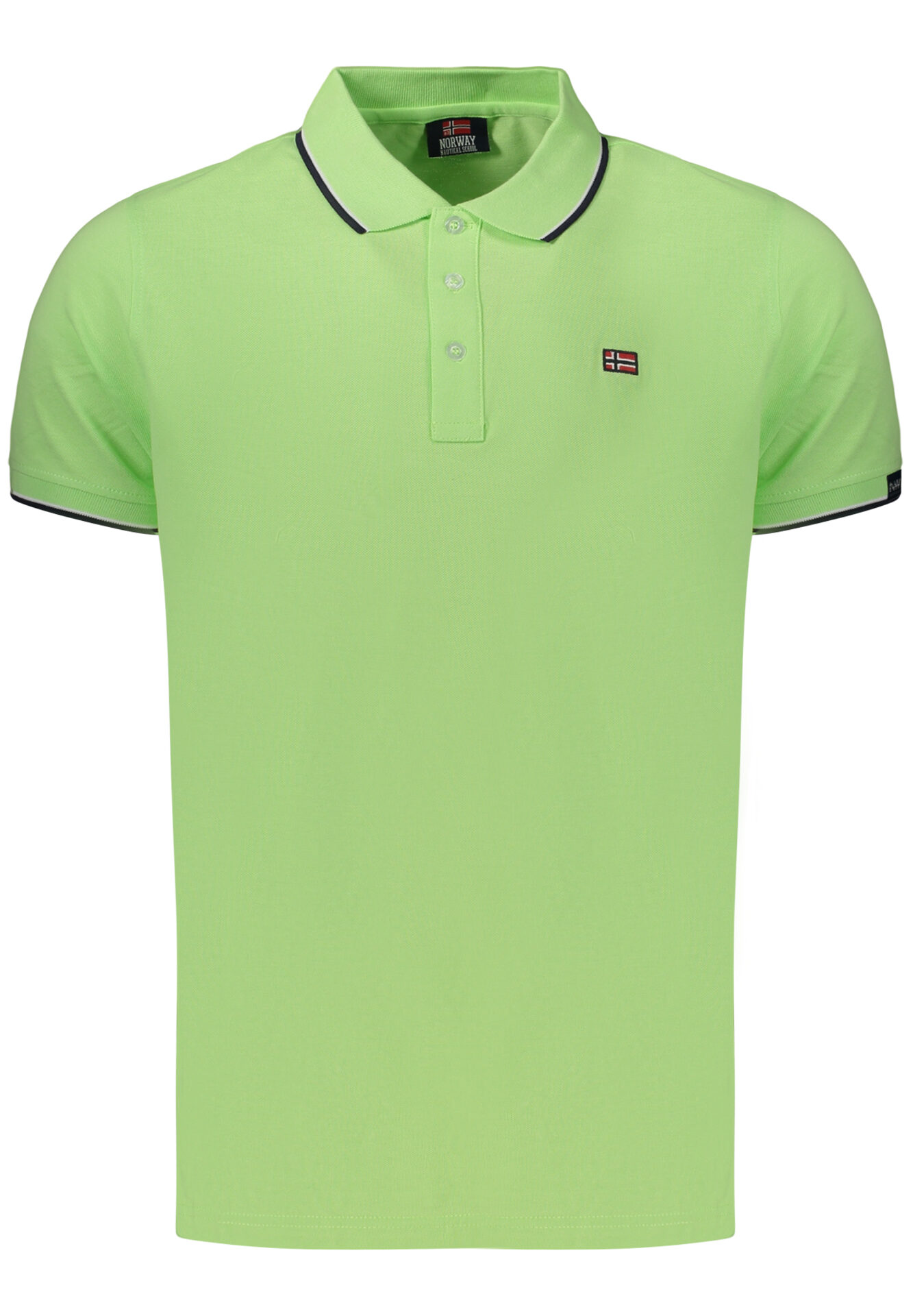 NORWAY 1963 MEN'S SHORT-SLEEVED POLO SHIRT, GREEN