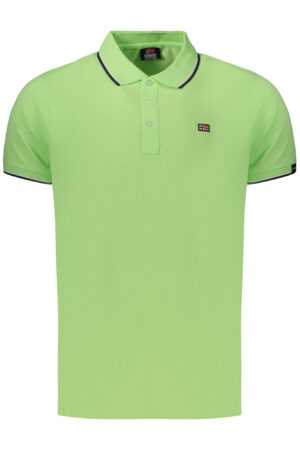 NORWAY 1963 MEN'S SHORT-SLEEVED POLO SHIRT, GREEN