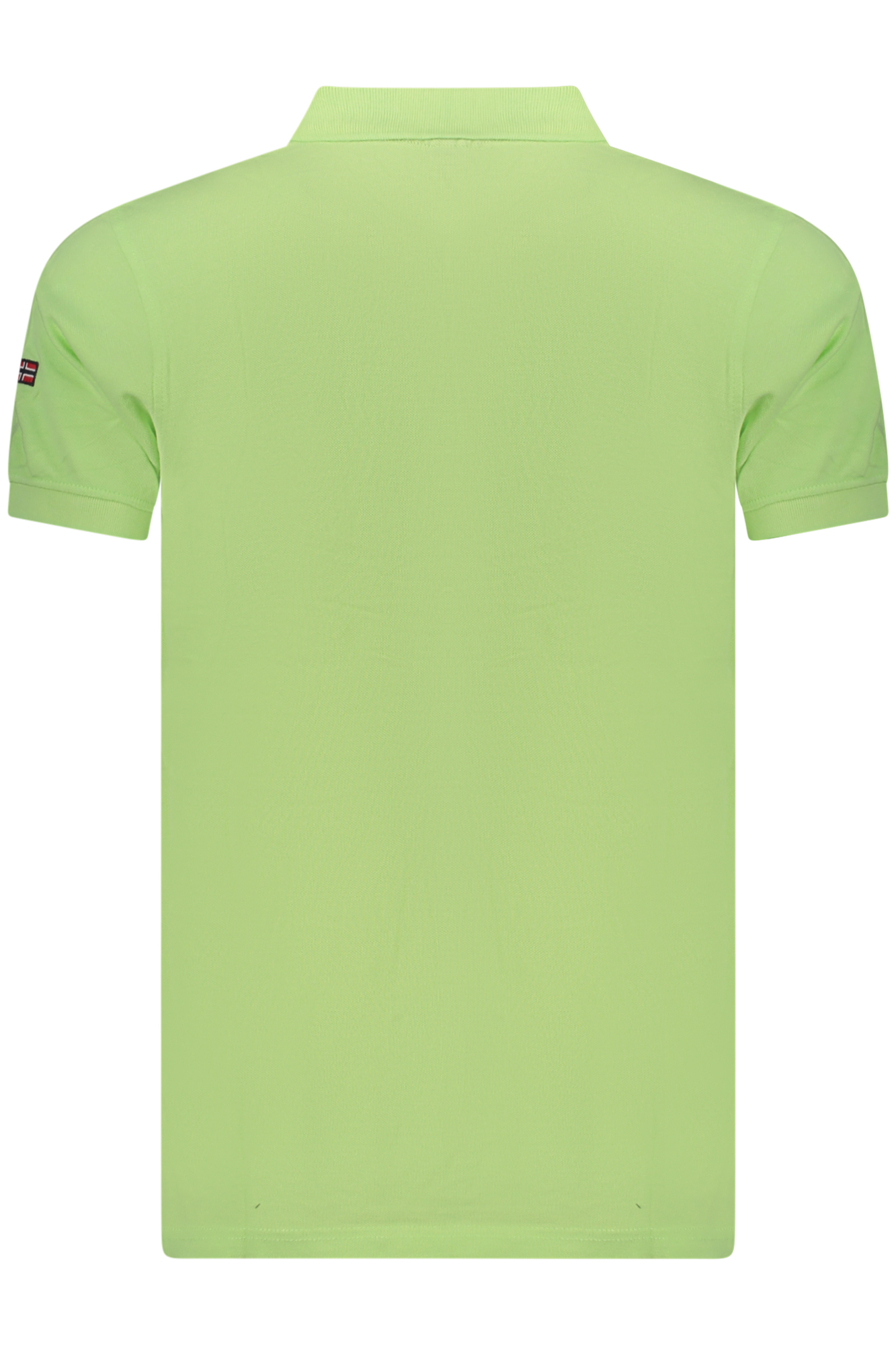 NORWAY 1963 MEN'S SHORT-SLEEVED POLO SHIRT, GREEN NORWAY 1963 MEN'S SHORT-SLEEVED POLO SHIRT, GREEN - Image 2