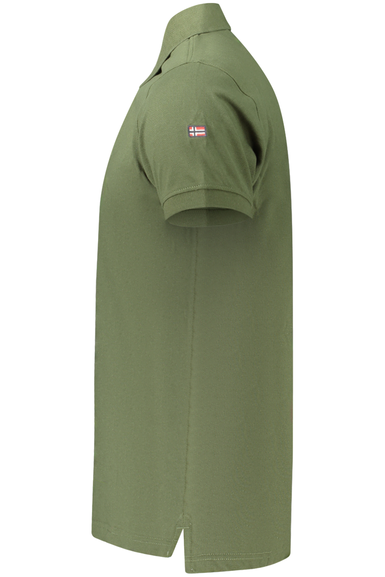 NORWAY 1963 MEN'S SHORT-SLEEVED POLO SHIRT, GREEN NORWAY 1963 MEN'S SHORT-SLEEVED POLO SHIRT, GREEN - Image 3