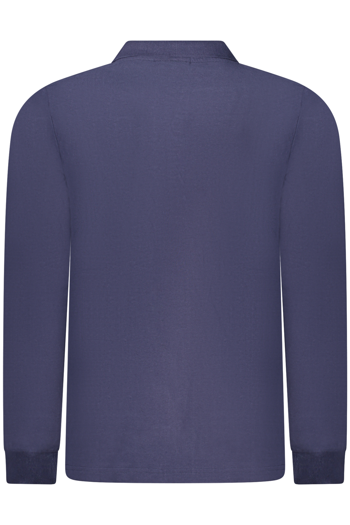 NORWAY 1963 MEN'S LONG-SLEEVED POLO SHIRT, BLUE NORWAY 1963 MEN'S LONG-SLEEVED POLO SHIRT, BLUE - Image 2