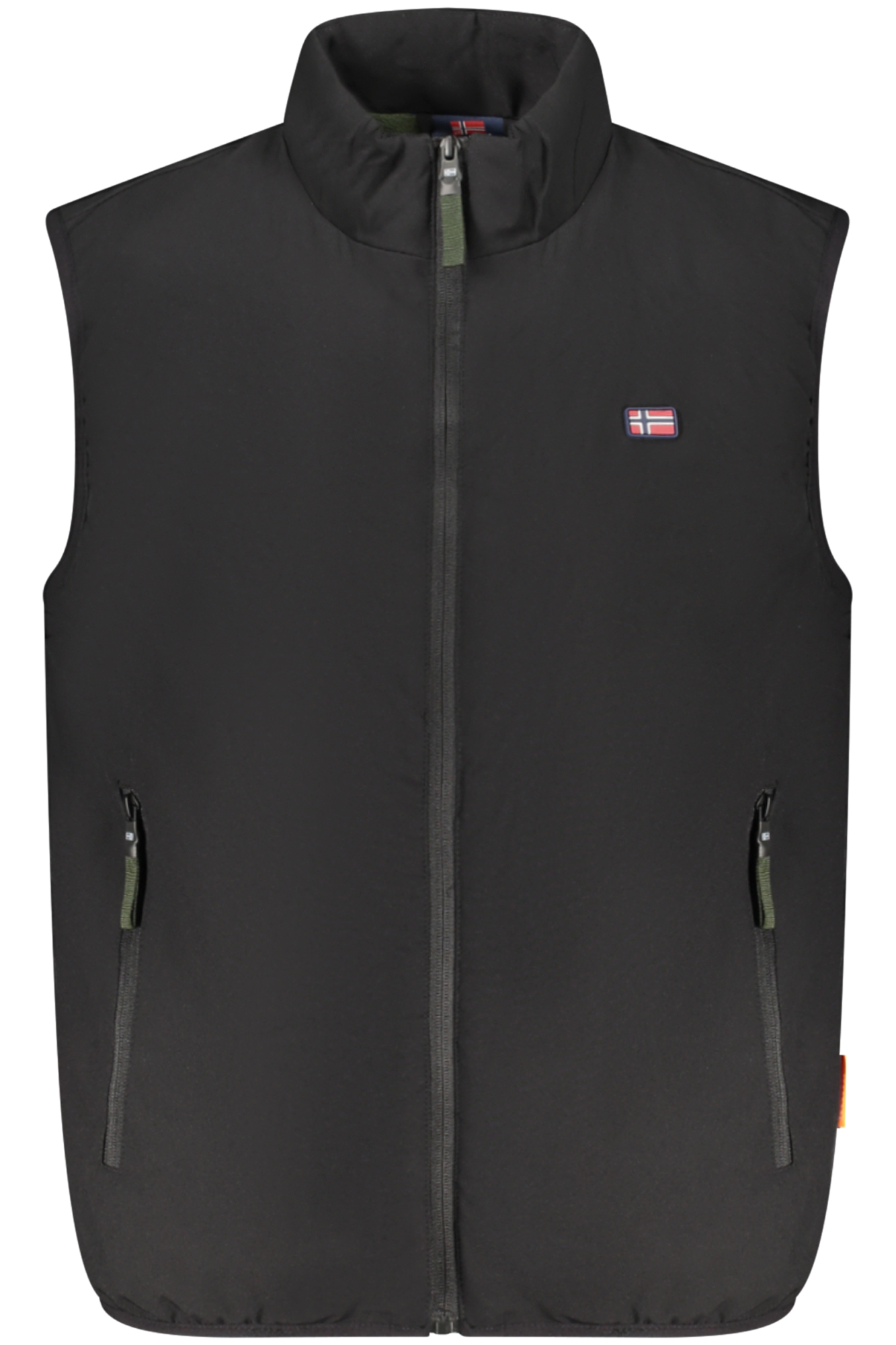 NORWAY 1963 MEN'S BLACK SLEEVELESS JACKET NORWAY 1963 MEN'S BLACK SLEEVELESS JACKET