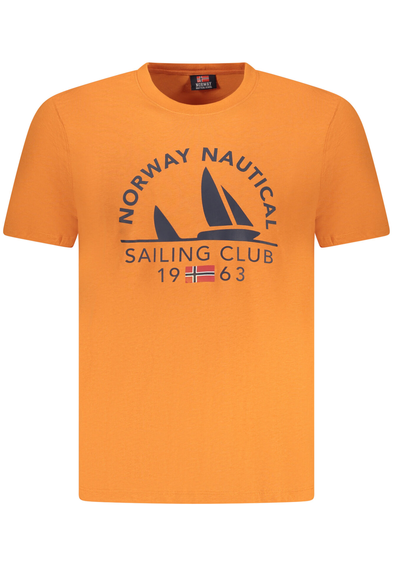 NORWAY 1963 MEN'S SHORT SLEEVE T-SHIRT ORANGE